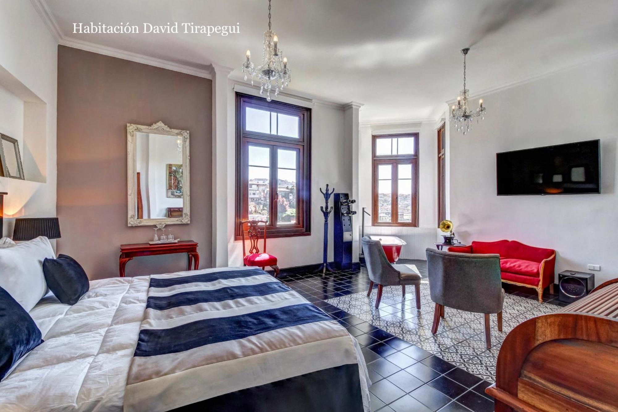 Casa Puente Hotel Boutique Valparaíso Dış mekan fotoğraf